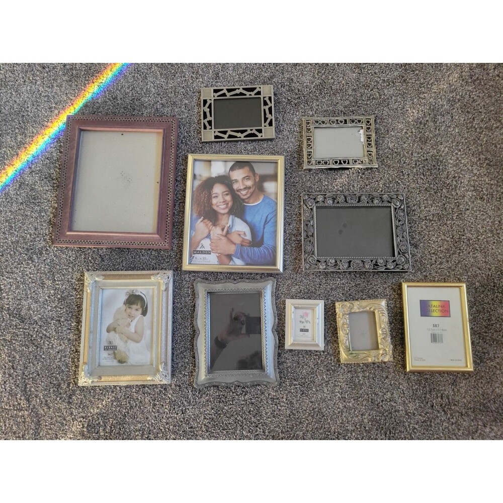 Lot Of 10 Picture Frames